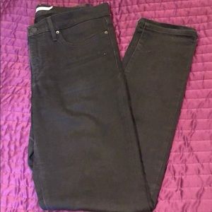 Levi’s high rise black skinny jeans